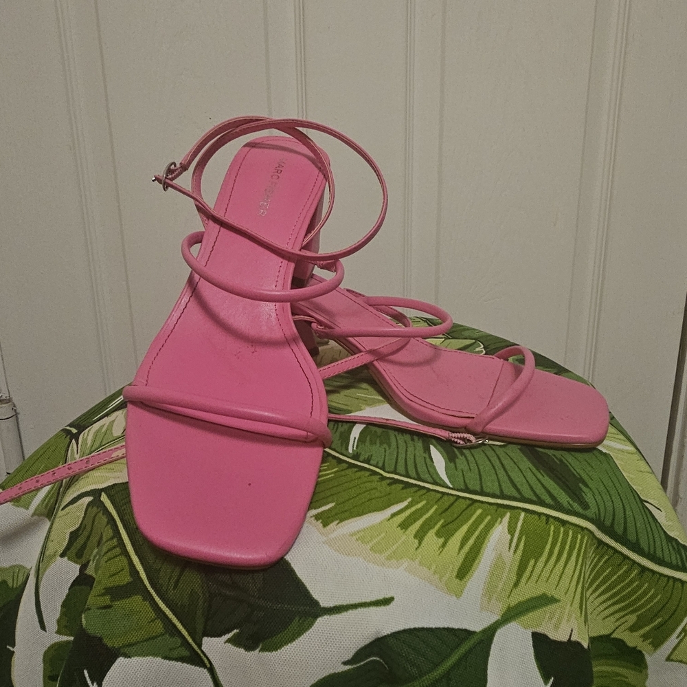 Marc Fisher Strap Pink Sandals